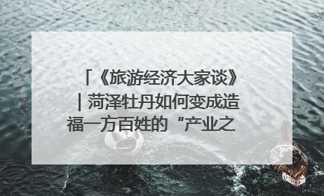 《旅游经济大家谈》｜菏泽牡丹如何变成造福一方百姓的“产业之花”“富民之花”？