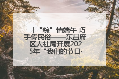 “粽”情端午 巧手传民俗——东昌府区人社局开展2025年“我们的节日·端午”包粽子活动