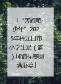 “奔跑吧·少年”2025年丹江口市小学生足（篮）球锦标赛圆满落幕