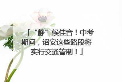“静”候佳音！中考期间，诏安这些路段将实行交通管制！