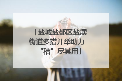 盐城盐都区盐渎街道多措并举助力“秸”尽其用
