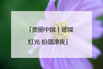 美丽中国｜璀璨灯光 扮靓津夜