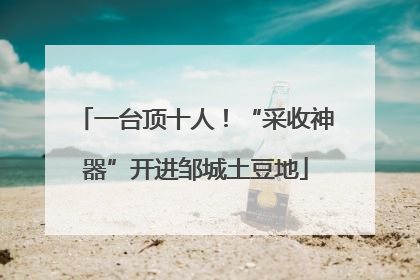 一台顶十人！“采收神器”开进邹城土豆地