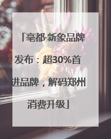 亳都·新象品牌发布：超30%首进品牌，解码郑州消费升级