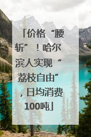 价格“腰斩”！哈尔滨人实现“荔枝自由”，日均消费100吨