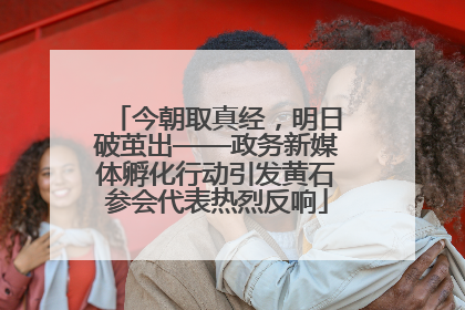今朝取真经，明日破茧出——政务新媒体孵化行动引发黄石参会代表热烈反响