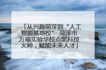 从兴趣萌芽到“人工智能基地校” 菏泽市万福实验学校点燃科技火种，赋能未来人才