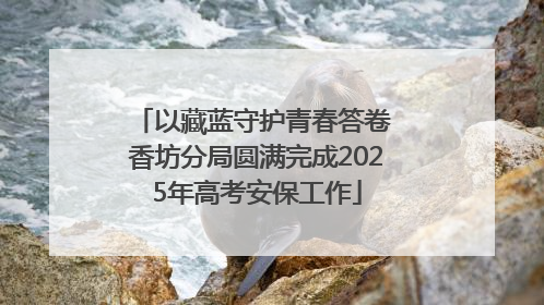 以藏蓝守护青春答卷 香坊分局圆满完成2025年高考安保工作