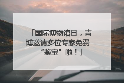 国际博物馆日，青博邀请多位专家免费“鉴宝”啦！