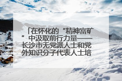 在怀化的“精神富矿”中汲取前行力量——长沙市无党派人士和党外知识分子代表人士培训班在怀化圆满举办