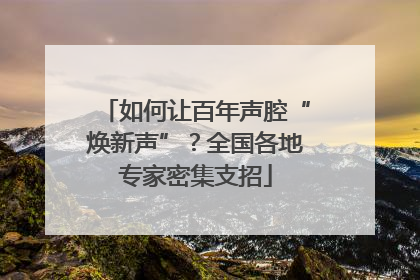如何让百年声腔“焕新声”？全国各地专家密集支招