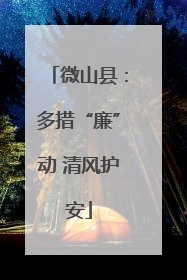 微山县：多措“廉”动 清风护安