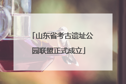 山东省考古遗址公园联盟正式成立