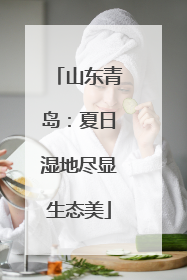 山东青岛：夏日湿地尽显生态美