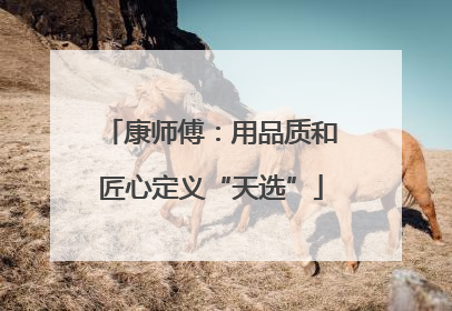 康师傅：用品质和匠心定义“天选”