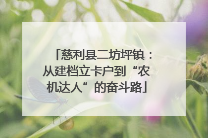慈利县二坊坪镇：从建档立卡户到“农机达人”的奋斗路