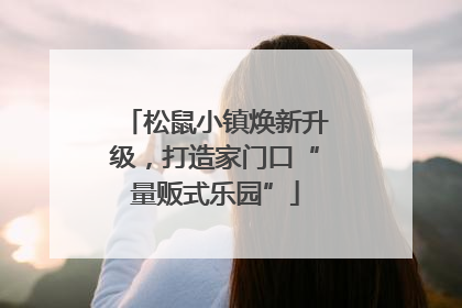 松鼠小镇焕新升级，打造家门口“量贩式乐园”