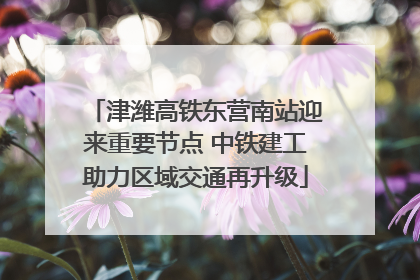 津潍高铁东营南站迎来重要节点 中铁建工助力区域交通再升级