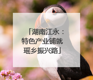 湖南江永：特色产业铺就瑶乡振兴路
