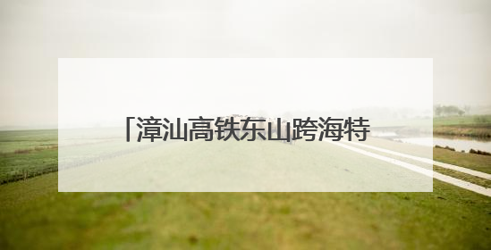 漳汕高铁东山跨海特大桥栈桥顺利合龙