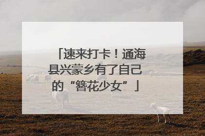 速来打卡！通海县兴蒙乡有了自己的“簪花少女”