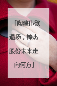 陶建伟欲退场，棒杰股份未来走向何方