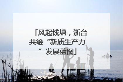 风起钱塘，浙台共绘“新质生产力”发展蓝图