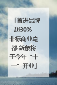 首进品牌超30% 非标商业亳都·新象将于今年“十一”开业