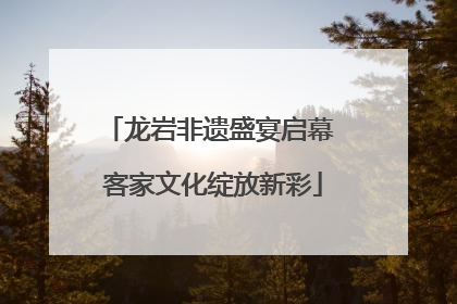 龙岩非遗盛宴启幕 客家文化绽放新彩