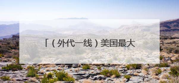 （外代一线）美国最大港口工作岗位减少近半